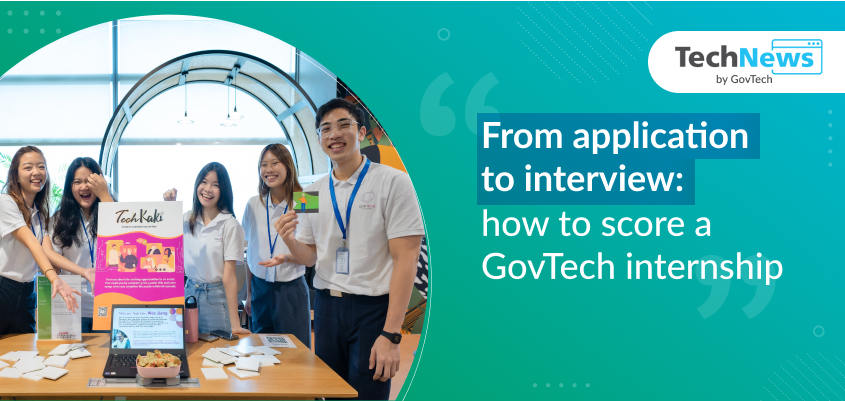 Insights on securing a GovTech internship: From application to interview success.