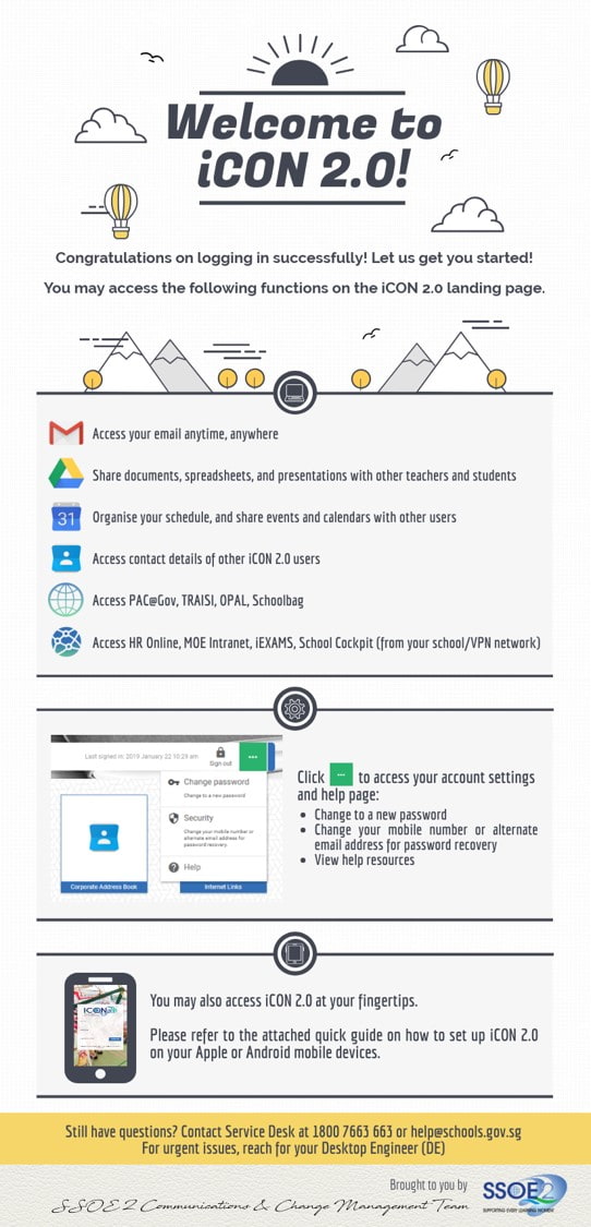 Onboarding guide for iCON 2.0